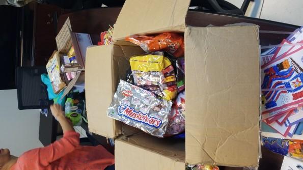 JFK Doing Good! Back in the fall JFK students sent care packages with candy and cards to Mrs.
