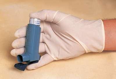 Metered-Dose Inhalers Liquids or solids broken into small enough droplets or particles may be inhaled.