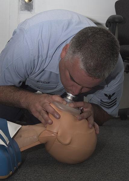 Breathing Look, Listen and Feel Give 2 rescue breaths Watch for appropriate chest rise