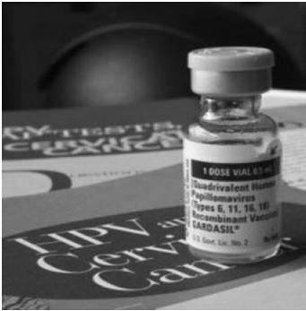 HPV VACCINE Gardasil (Merck) The HPV Vaccine Protects against types 16, 18, 6, 11 FDA approved for use in males and females 9 26 years of age Prevents HPV infection; doesn t treat existing infection