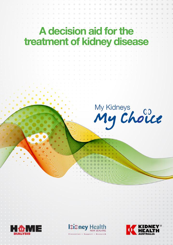 Page 5 Supportive care Supportive care is the treatment choice for kidney disease when you have decided that dialysis and transplant are not right for you.