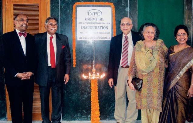 Hall The rst phase of the Pathak Centre for Eye Care Education was completed this year, with the inauguration of the