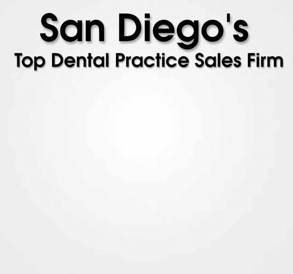 AUGUST 2007 SO. CALIFORNIA 15 PRACTICE FOR SALE #2079 - Downtown near Staples. Lady DDS gross $350k, working 3 ½ days. More volume available. Full Price $150k Full time D.D.S., should do $500k first year.