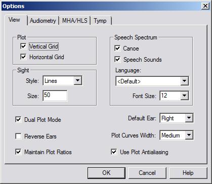 The screen shots below detail the Basic Options available in the AVANT