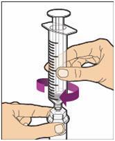 TURN OVER TO FRONT SIDE FOR RECONSTITUTION POOLING POOLING is the process of combining two or more reconstituted vials into a larger syringe (not into the diluent syringe) prior to intravenous
