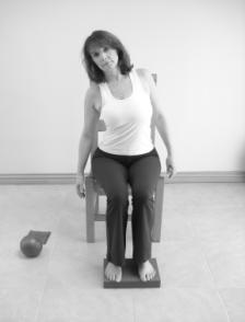 Seated Foundation Position = BLEPS (Base line Essential Principles) Seated posture Sit in the first 1/3 of chair Feet and knees in alignment, feet flat on floor