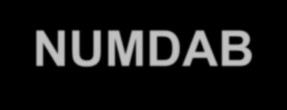NUMDAB NUclear Medicine DAtaBase The aim of NUMDAB is to gather and maintain updated