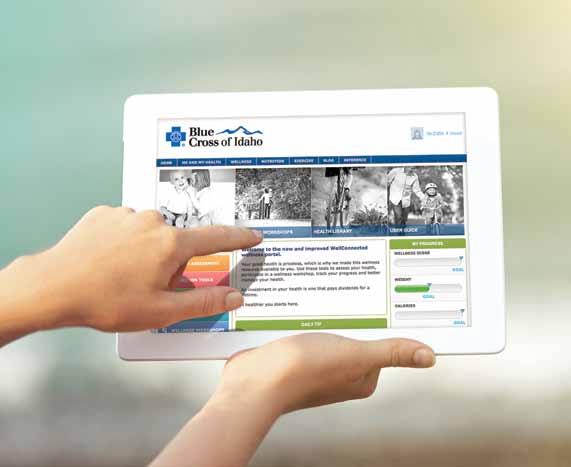 Better Health At Your Fingertips 4 reasons to check out the new and improved online WellConnected wellness portal. W e all strive for good health.