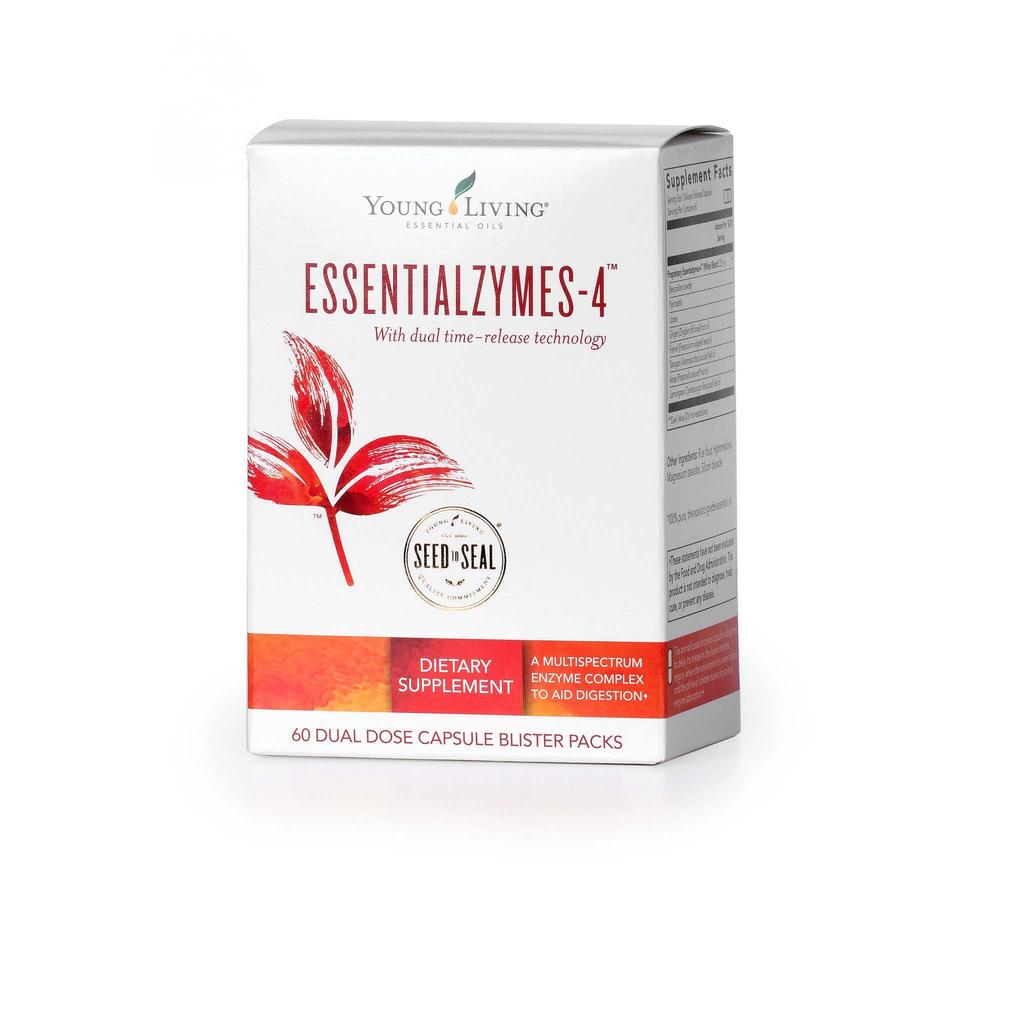 Essentialzymes Digestive enzymes can take stress off of the stomach, pancreas, liver, gallbladder and small intestine by helping break down difficult-to-digest proteins, starches and fats.