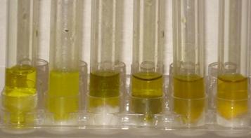 exhibiting (2) -Ferric chloride and (3) -