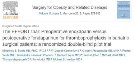Obesity: Prophylaxis Prophylaxis with LMWH Soft evidence that as weight goes