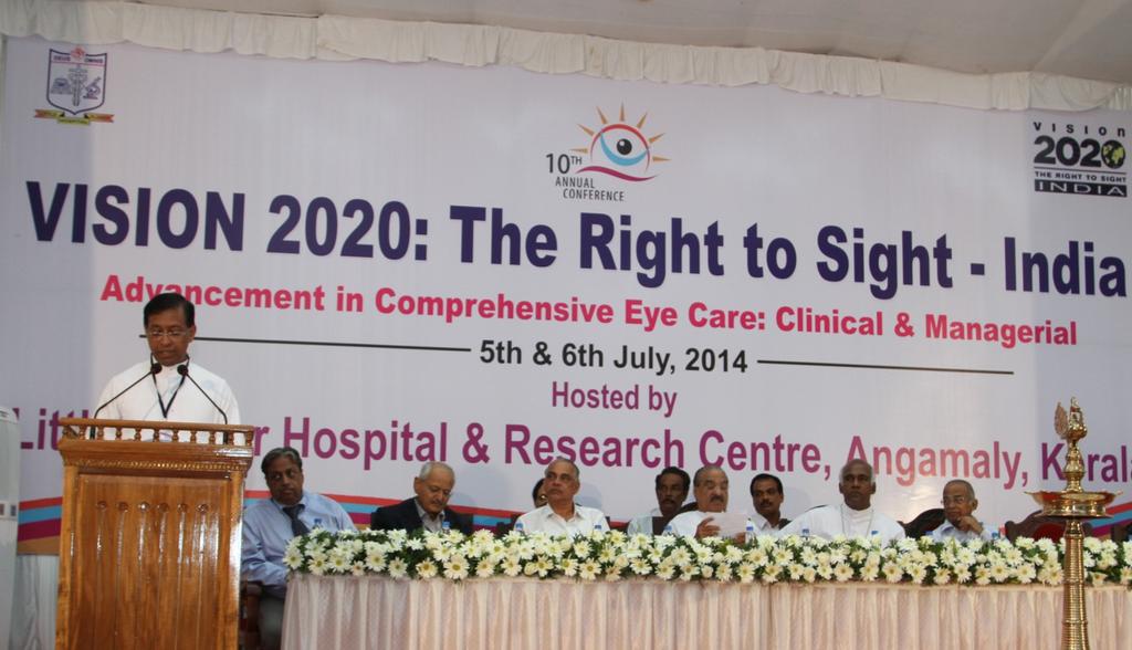 Q u a rterly Report July September 2014 P a ge 3 PROGRAMME DEVELOPMENT Annual Conference is the flagship event of VISION 2020: The Right to Sight India.
