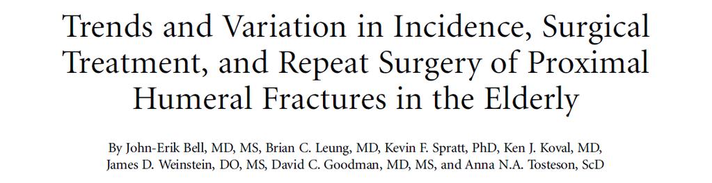 Patients 3.9 times more likely to have revision surgery within 1 year if primary surgery is ORIF (p=0.