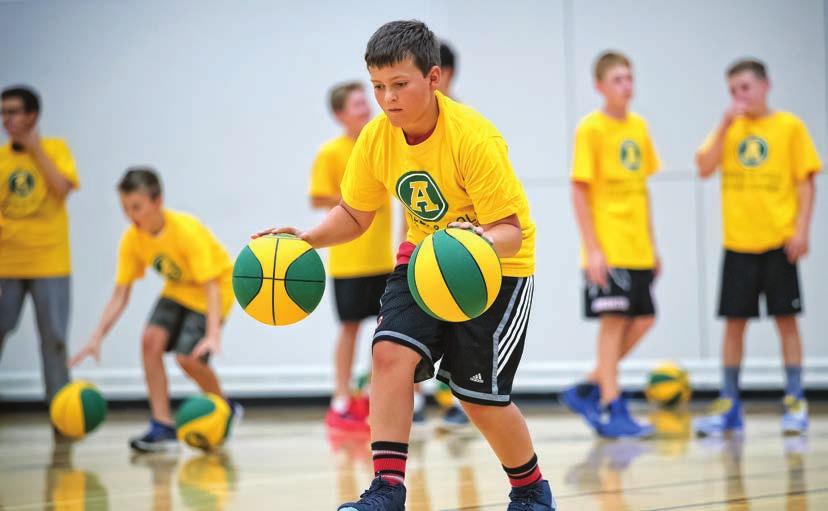 LEARN-TO-TRAIN ENGAGE CAMPS (AGES 9 11) Basketball engage The goals of this camp are to improve key technical and tactical basketball skills.