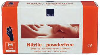 Coding Abena s medical gloves are available in 6 different sizes