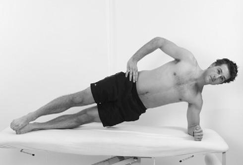 Treatment and Rehabilitation Fig 3.39 plank. Compound exercises for the shoulder complex rotating Rehabilitation programme Rotating plank (Fig 3.