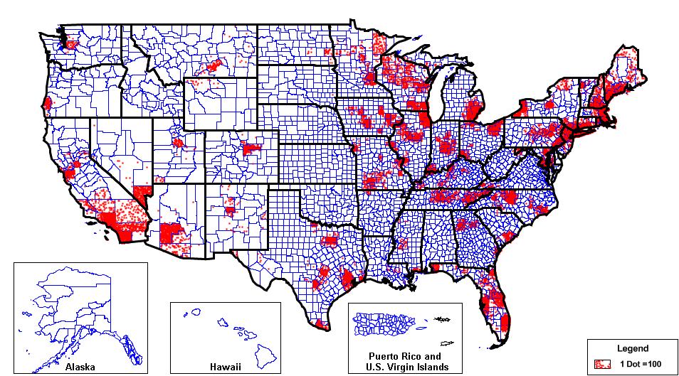 Geographic Distribution of ACO Assignees (2.