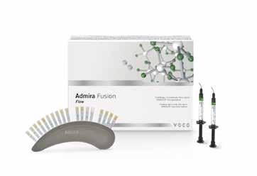 Admira Fusion Flow Admira Fusion Flow nano-hybrid Ormocer restorative material Indications Filling of small cavities and extended fissure sealing Blocking out undercuts Lining or coating cavities