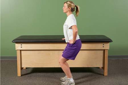 if tolerated) Upper body ergometer, upper body strengthening Pain dominant hip mobilization grades