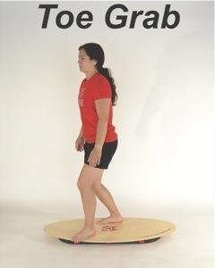 Feet inversion and eversion control of board Increased weight