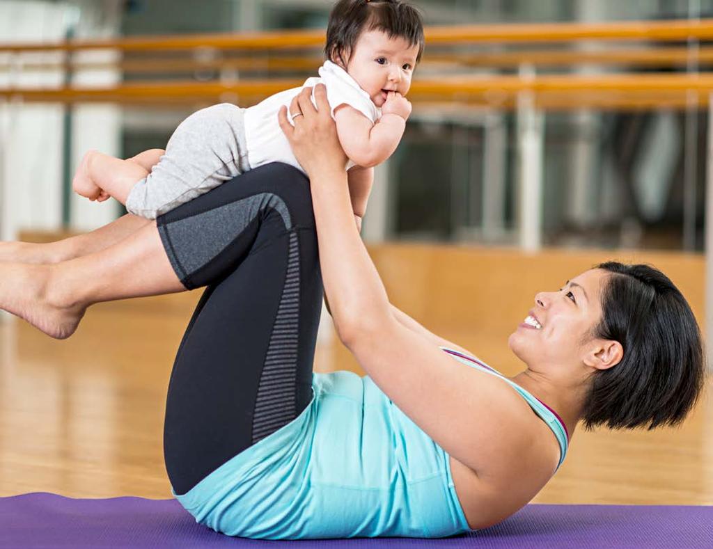 Search for the article 8 Exercises for New Moms at WebMD.com. FAMILY BY Stephanie Watson REVIEWED BY Hansa Bhargava, MD WebMD Senior Medical Director BABY Fit for Two No time to workout?