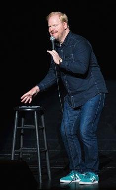 STAND UP Jim Gaffigan performing during a stop on his Contagious tour. depression, loss of balance and functionality, painful headaches, debilitating fatigue, and weakness all of which Jeannie had.