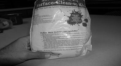 Spill Surface Clean-up Kits 26 Blood Spill Surface Clean up