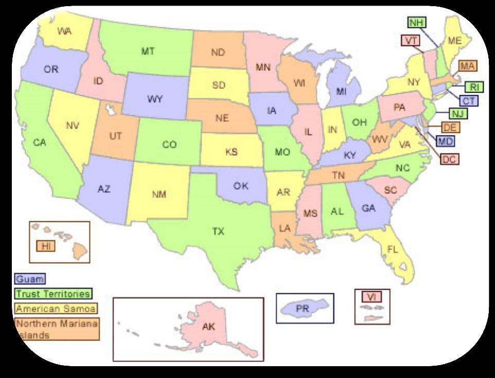 State TB Control Offices Key contacts for information on epi and TB services in your state and