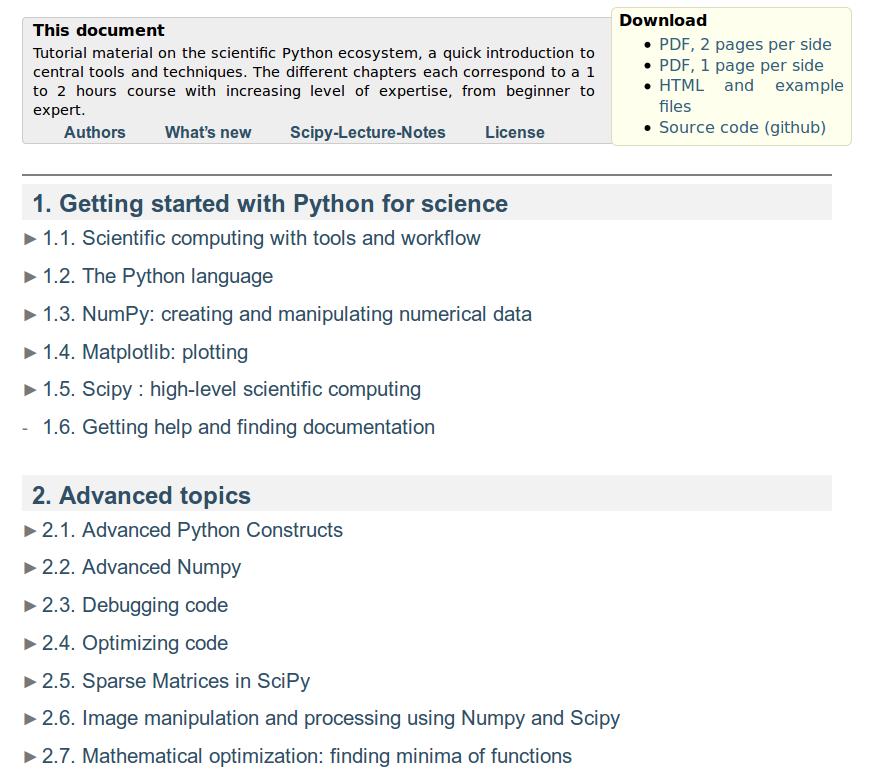 Getting started with Python I highly