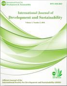International Journal of Development and Sustainability Online ISSN: 2168-8662 www.isdsnet.
