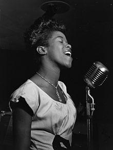 Sarah Vaughan was a very influenhal jazz singer. Her vibrato was superb, along with the range her voice reached.