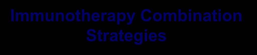 Immunotherapy Combination Strategies