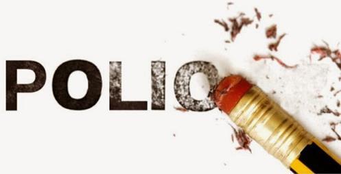 Polio is caused by a virus that infects the human