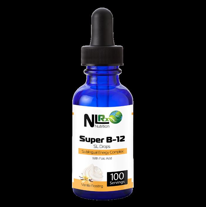 Super B12 liquid promotes easy absorption