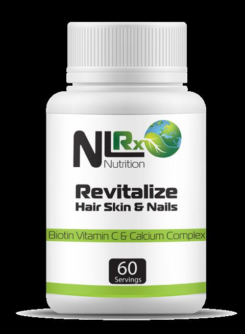 8 REVITALIZE HAIR, SKIN, AND NAILS This Vitamin C supplement is blended with biotin and