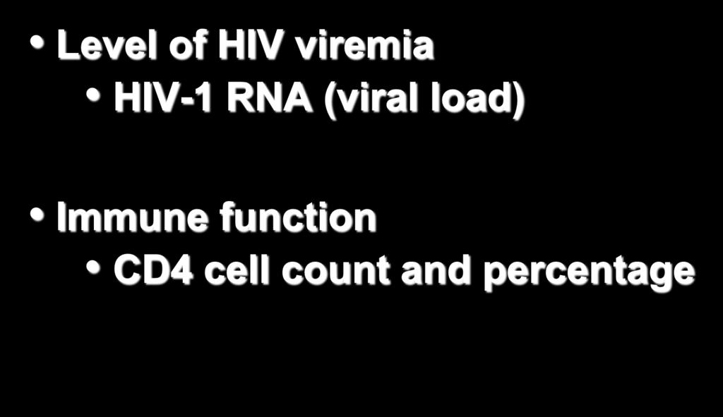 Classifying Disease Status Level of HIV viremia HIV-1 RNA