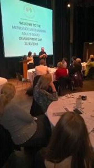 Development Day June 2018 Welcome to Merseyside Safeguarding Adults Board Development Day The Merseyside SAB held a development day in the Performance Space in Bluecoat in Liverpool on Friday 23rd