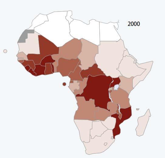of malaria Since 2000 the