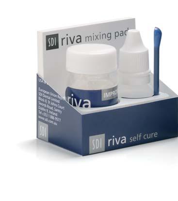 Ideal for minimally invasive dentistry Riva Self Cure is the ideal restorative material for use in minimally invasive dentistry (MID) as it is a bioactive material which prevents caries from