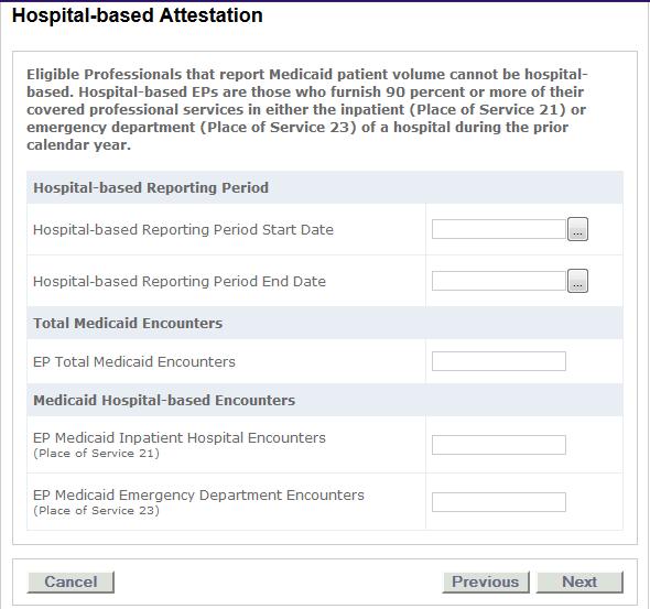 Hospital-based Attestation 2013 SMHP v3 Appendix C: