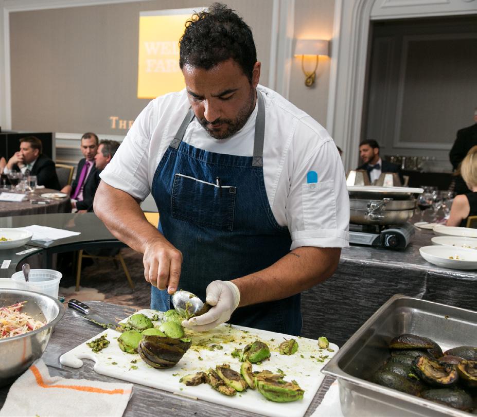 CHEF SPONSOR $20,000 ($17,960 tax-deductible) 1 available Includes benefits of Presidential Palate Sponsorship, plus the following: Visibility as the Chef Green Room Sponsor Opportunity for you to