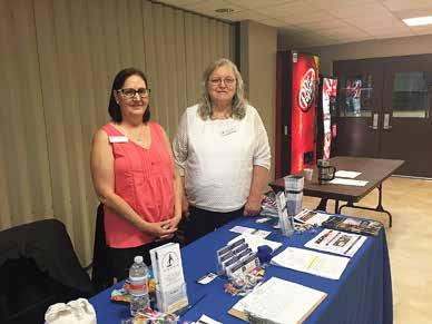 Kemberley Calk, and Marjorie Anders, IL Outreach Specialists are at Healthy Aging Conference in Victoria IL Outreach Specialists, Kemberley Calk and Marjorie Anders attended the Victoria, Texas