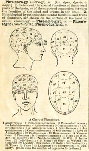 Phrenological thinking was, however, influential in 19thcentury psychiatry and modern neuroscience fields such as anthropology/ethnology), and are alleged to have sometimes comprised a sort of