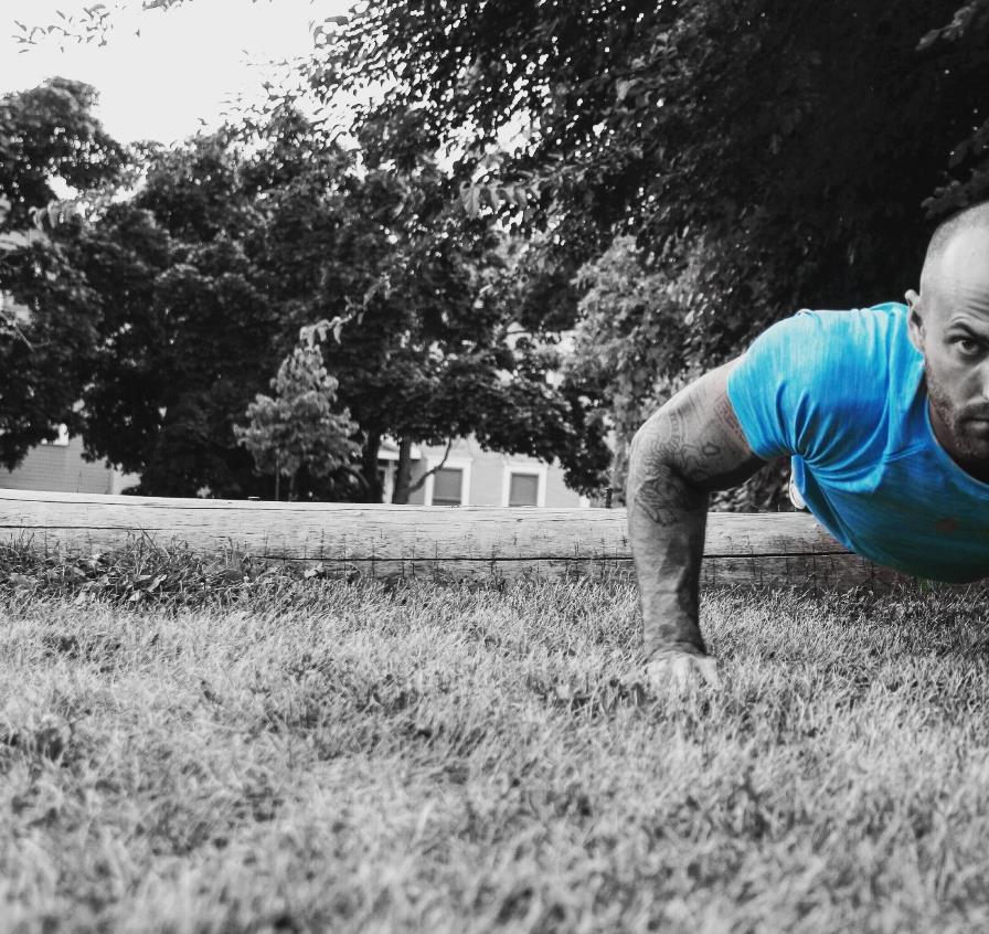 PUSH-UPS Flashbacks to gym class? Push-ups are classic and a great bodyweight chest exercise.