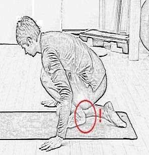 - Hold your bodyweight outside of leg Suggestions- Quit exercise, if