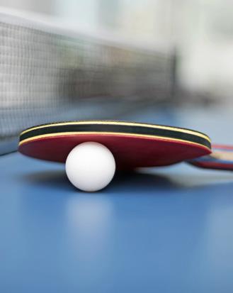 Table Tennis is Served at Wimbledon Guild New! By popular demand table tennis is now a regular activity. No experience necessary just come along and have fun! Every Monday, 10.30 11.