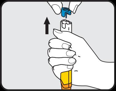 www.allergy.org.au How to give EpiPen 1 Form fist around EpiPen and PULL OFF BLUE SAFETY RELEASE.