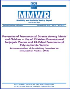 PNEUMOCOCCAL VACCINATION AND CHILDREN AT INCREASED RISK www.cdc.gov/vaccines/hcp/acip-recs/vacc-specific/mening.