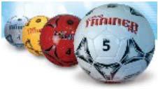 Footballs Probably the most important piece of equipment in football training; these balls come in a variety of sizes.