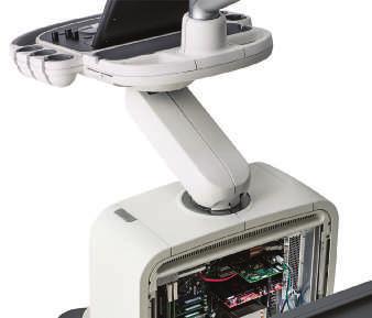 Exceptional serviceability Philips offers the only ultrasound utilization tool that
